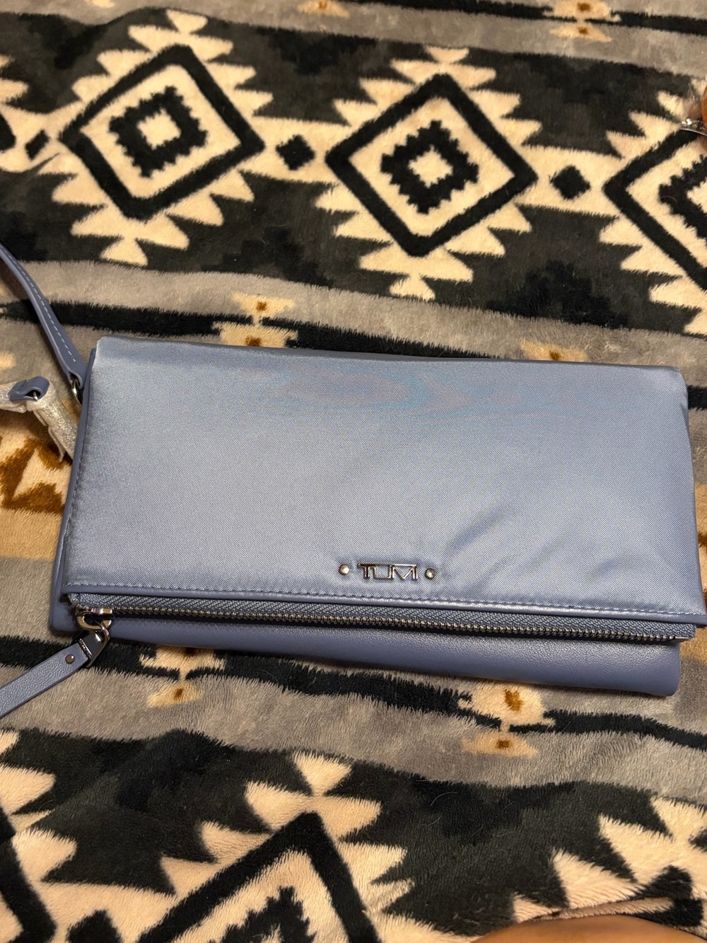 Tumi NWT Voyager Travel Wallet / Wristlet Fold-Over Clutch